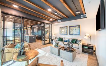 Resident media room,